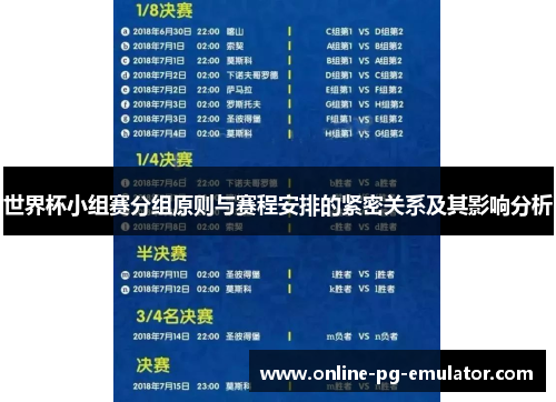 世界杯小组赛分组原则与赛程安排的紧密关系及其影响分析 世界杯小组赛分组原则与赛程安排的紧密关系及其影响分析