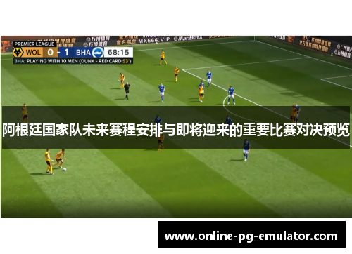 阿根廷国家队未来赛程安排与即将迎来的重要比赛对决预览