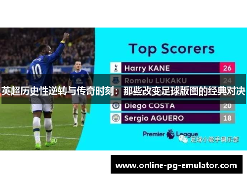 英超历史性逆转与传奇时刻:那些改变足球版图的经典对决 英超历史性逆转与传奇时刻:那些改变足球版图的经典对决